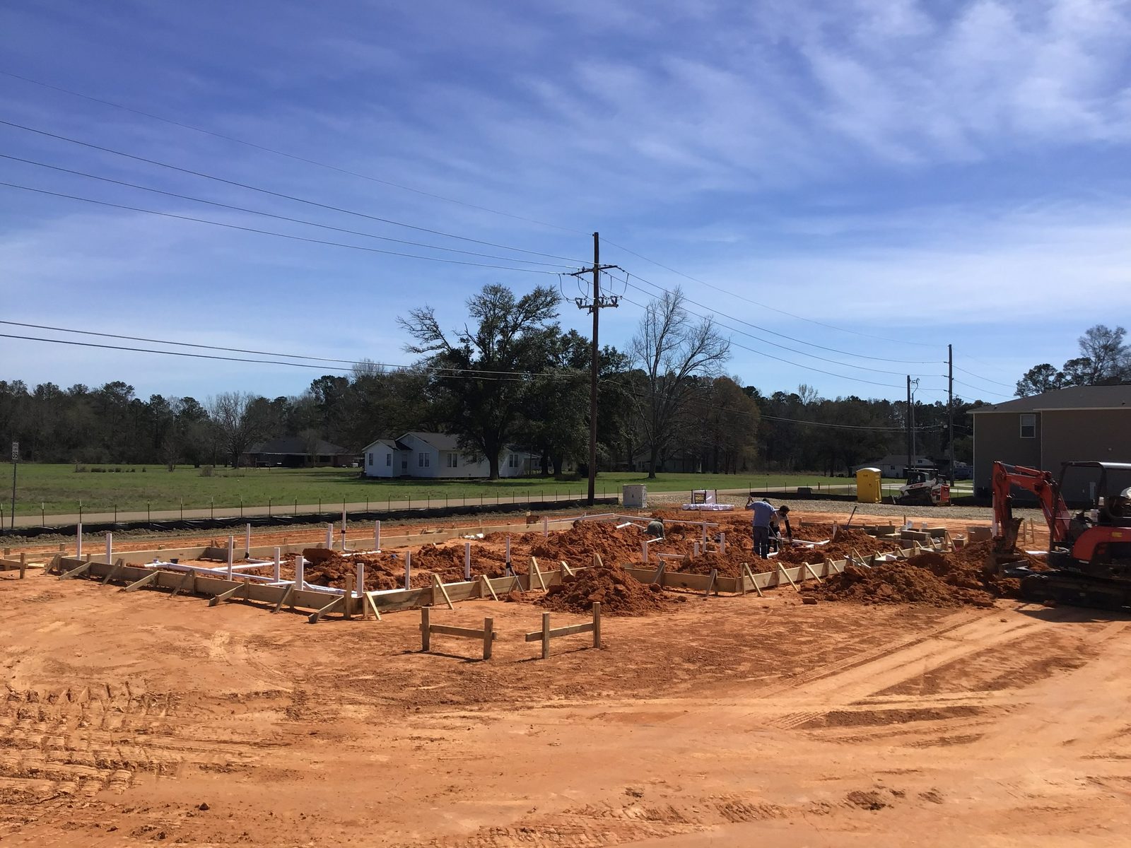 Site and foundation layout